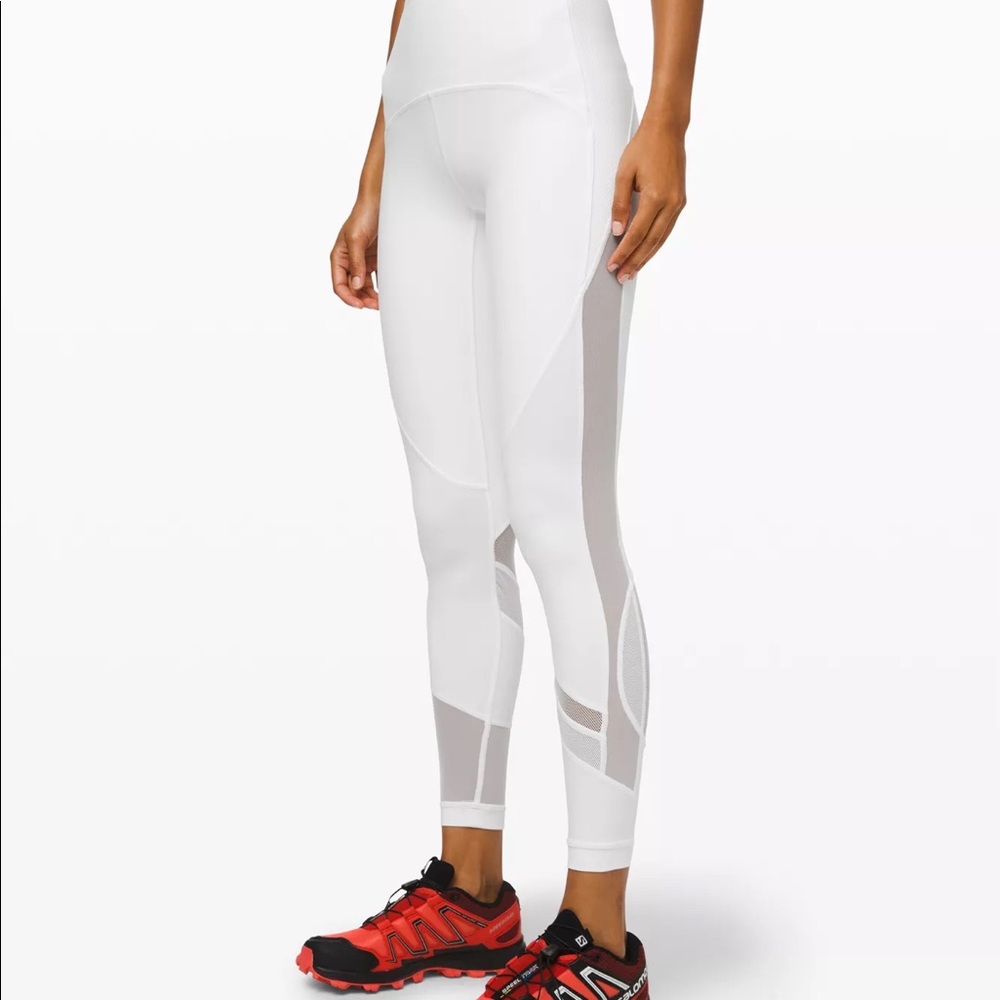 NWT Lululemon mesh panel leggings/tights